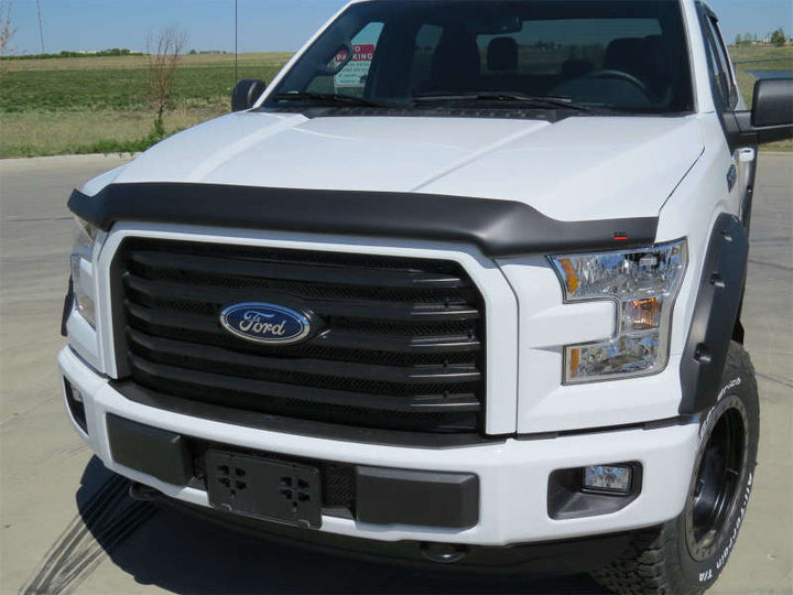 EGR 15+ Ford F150 Superguard Hood Shield - Matte (303475) - Bull Strap