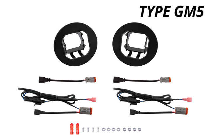 Diode Dynamics SS3 Type B Fog Light Mounting Kit - Bull Strap