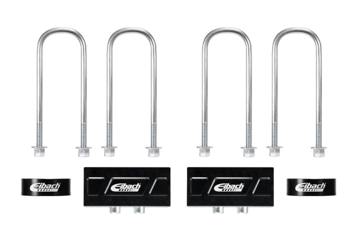Eibach 2021+ Ford F-150 Super Crew 3.5L V6 EcoBoost 4WD Pro-Truck Rear 1in. Lift Block - Bull Strap