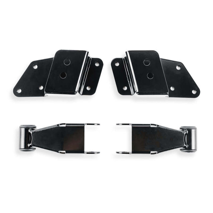 QA1 99-06 Chevrolet Silverado 1500 2WD Short Bed Single Adjustable 2-4in Rear Drop Kit - Bull Strap