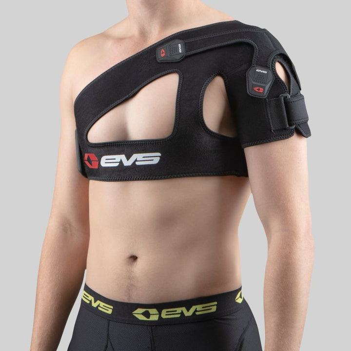 EVS SB03 Shoulder Brace Black - Large - Bull Strap