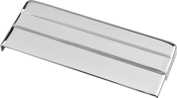 Bikers Choice 73-86 FXE 82-96 XL Chrome Battery Top Cover Replaces H-D 66367-73 - Bull Strap