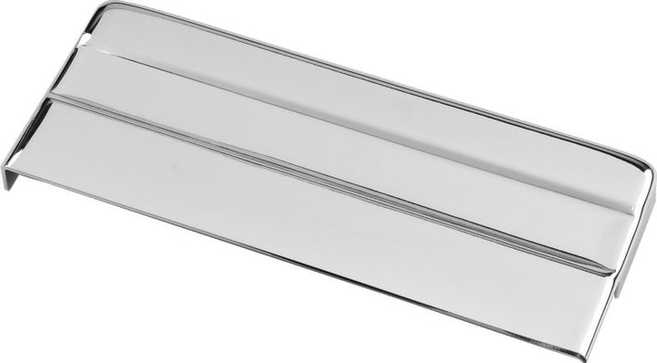 Bikers Choice 73-86 FXE 82-96 XL Chrome Battery Top Cover Replaces H-D 66367-73 - Bull Strap