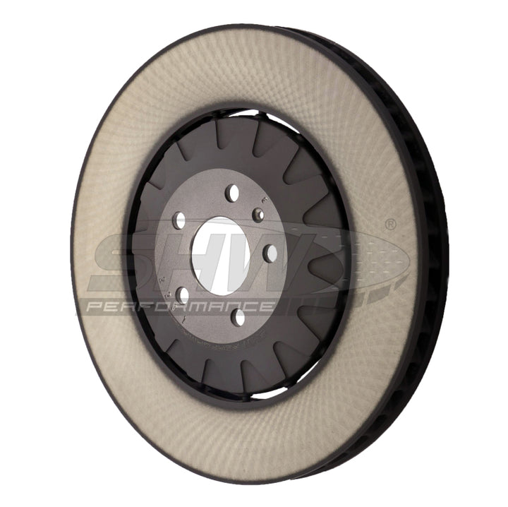 SHW 20-22 Audi S6 Premium Plus Front Smooth Lightweight Brake Rotor (4M0615301BF) - Bull Strap