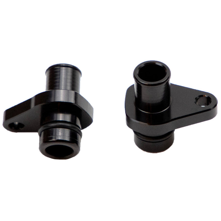 Wehrli 04.5-2010 Duramax LLY/LBZ/LMM Crankcase Vent (PCV) Fitting Kit - Billet Black Anodized - Bull Strap