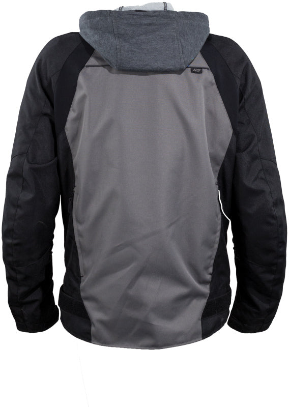 Speed and Strength Off The Chain 3.0 Textile Jacket Charcoal - XL - Bull Strap