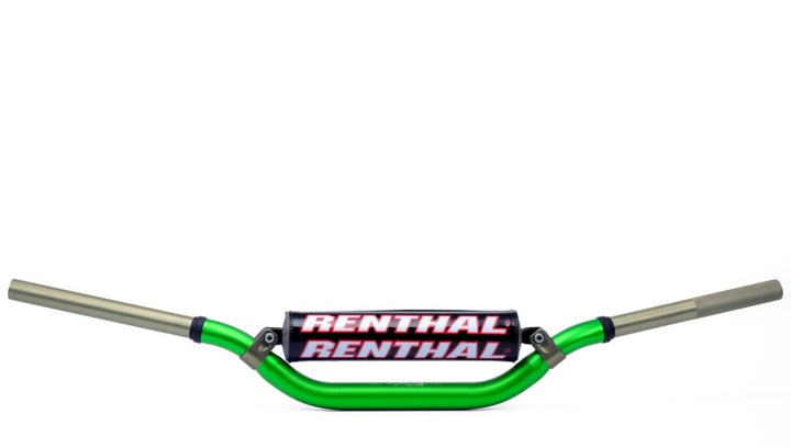 Renthal RC/ 04+ Honda CRF/ 06+ Kawasaki KX/ KXF Twinwall Pad - Green - Bull Strap