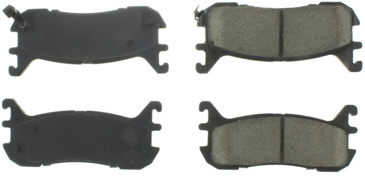 StopTech Performance 94-97/99-05 Miata w/ Normal Suspension Rear Brake Pads D636 - Bull Strap