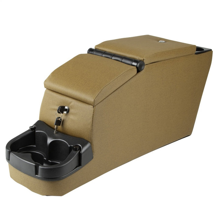 Rampage 1976-1983 Jeep CJ5 Deluxe Locking Center Console - Spice - Bull Strap