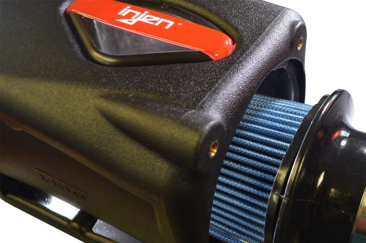 Injen 2018+ Jeep Wrangler JL V6-3.6L Polished Power-Flow Air Intake System - Bull Strap