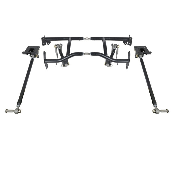 Ridetech 70-81 GM F-Body Bolt-On 4-Link with Double Adj. Bars, R-Joints, Cradle, and Other Hardware - Bull Strap