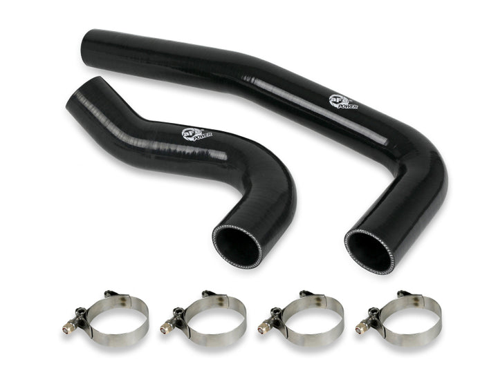 aFe BladeRunner Silicone Radiator Hose Kit 03-09 Dodge Cummins L6-5.9L/6.7L - Bull Strap