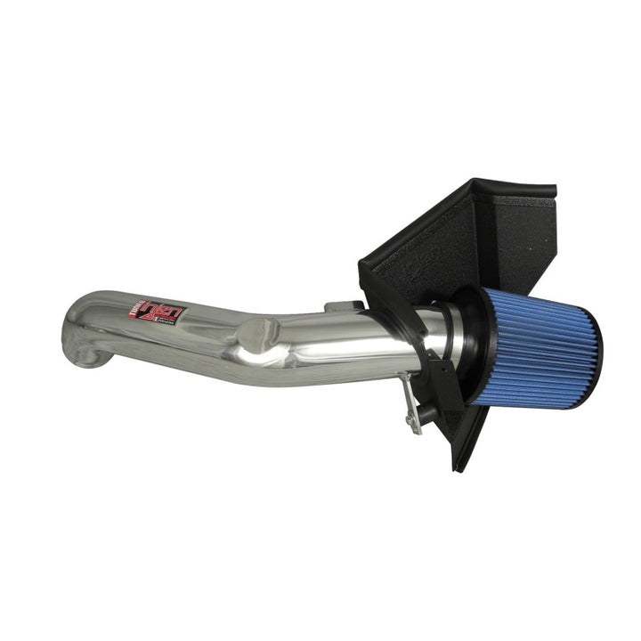 Injen 12-13 BMW 335i (N55) 3.0L L6 (turbo) AUTO TRANS ONLY Wrinkle Black Short Ram Intake w/ MR Tech - Bull Strap
