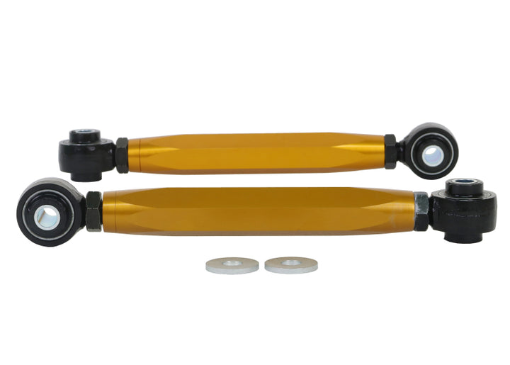 Whiteline 18+ Hyundai Veloster Rear Control Arm - Lower Front Arm (Pair) - Bull Strap