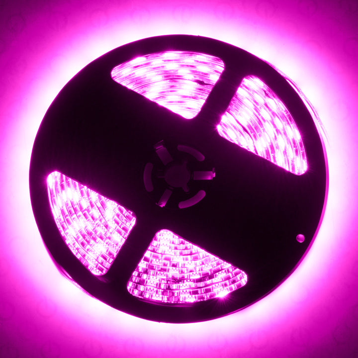Oracle Exterior Black Flex LED 12in Strip - RGB ColorSHIFT - Bull Strap
