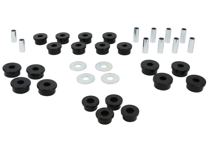 Whiteline 91-97 Toyota Land Cruiser / 96-79 Lexus LX450 Rear Vehicle Essentials Bushing Kit - Bull Strap