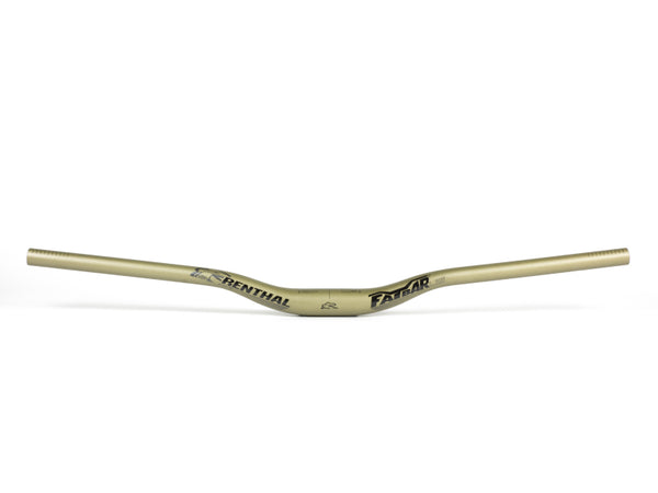 Renthal V3 Fatbar Lite 35 30 mm - Aluminum Gold - Bull Strap