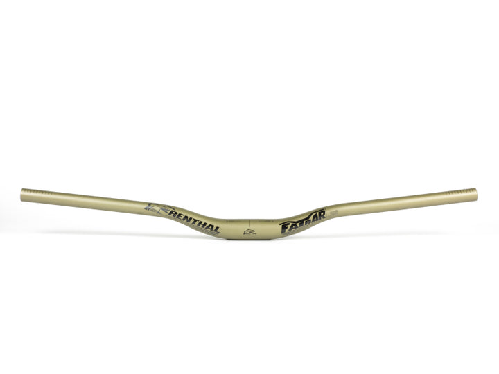 Renthal V3 Fatbar Lite 35 30 mm - Aluminum Gold - Bull Strap