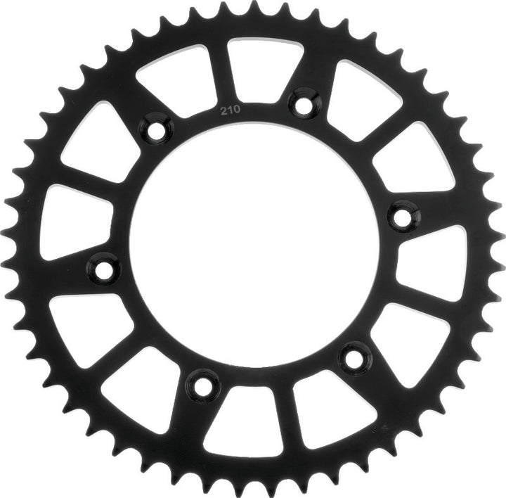 BikeMaster Honda Rear Steel Sprocket 520 51T - Black - Bull Strap