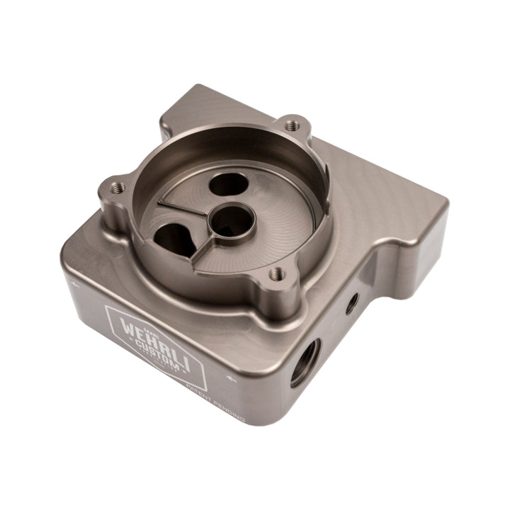 Wehrli 17-19 Duramax L5P / 20-24 L5P Duramax Long Bed Fuel Filter Housing Kit - Bull Strap