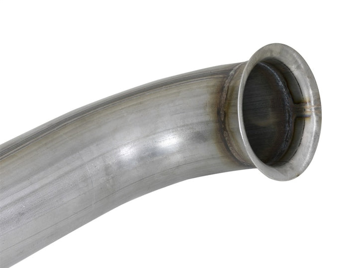 aFe ATLAS 3in Steel Down-Pipe 94-97 Ford Diesel Trucks V8 7.3L (td) - Bull Strap