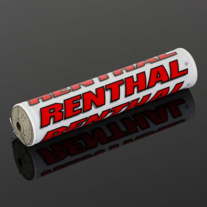 Renthal SX Pad 10 in. - White/ Red - Bull Strap
