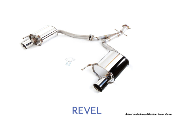 Revel Medallion Touring-S Catback Exhaust - Dual Muffler / Rear Section 06-13 Lexus IS250 AWD/RWD - Bull Strap