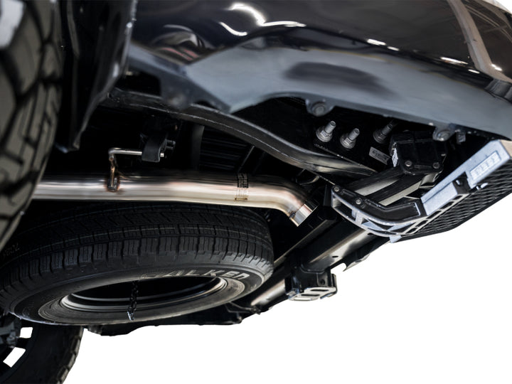 AWE 0FG Exhaust for 3rd Gen Toyota Tundra - BashGuard Only - Bull Strap