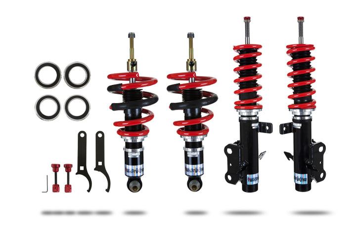 Pedders 09-14 Chevrolet Camaro Extreme Xa Coilover Kit - Bull Strap