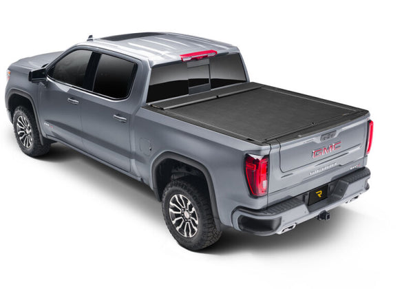 Roll-N-Lock 2020 Chevy Silverado / GMC Sierra 2500-3500 80-1/2in M-Series Retractable Tonneau Cover - Bull Strap