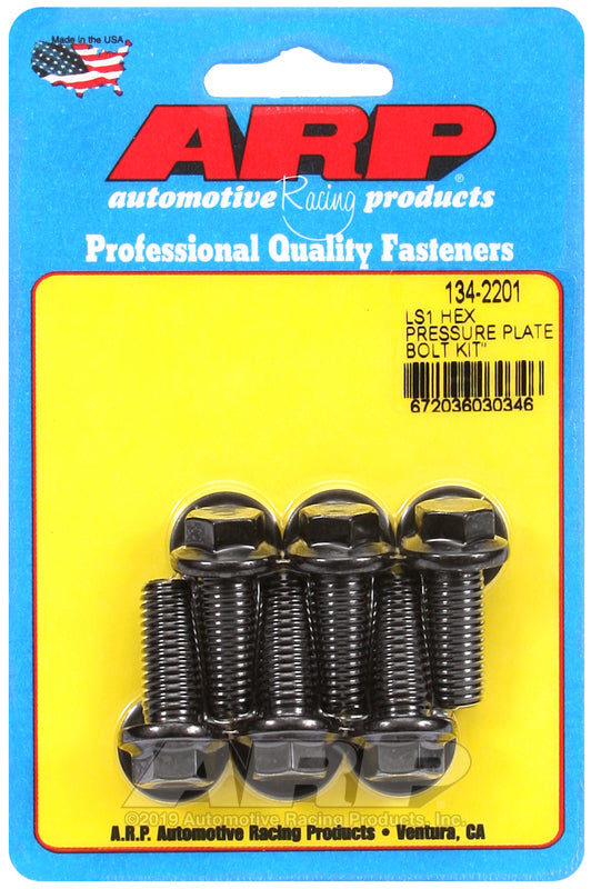 ARP LS1 Hex Pressure Plate Bolt Kit - Bull Strap