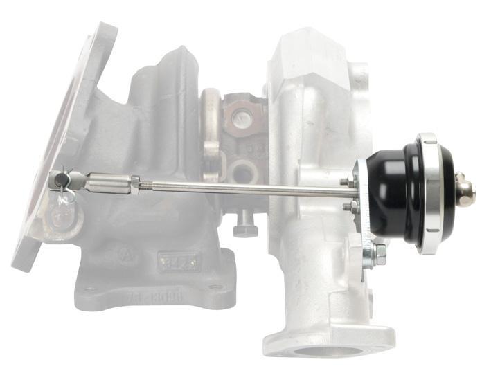 Turbosmart IWG75 Mitsubishi EVO 10 24 PSI Black Internal Wastegate Actuator - Bull Strap