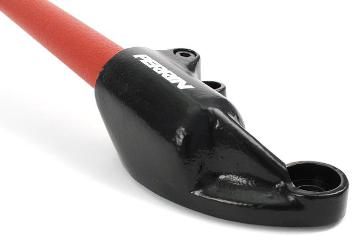 PERRIN 08-14 WRX/STI/Impreza / 14-18 Forester / 13-17 Crosstrek / 05-09 Legacy FR Strut Brace - Red - Bull Strap