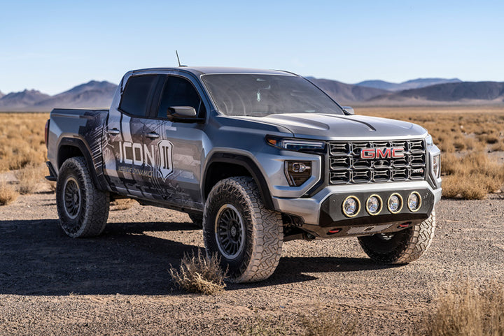 ICON 2023+ GM Canyon/Colorado EXT Travel 2.5 Series Shocks VS RR CDCV Coilover Kit - Bull Strap