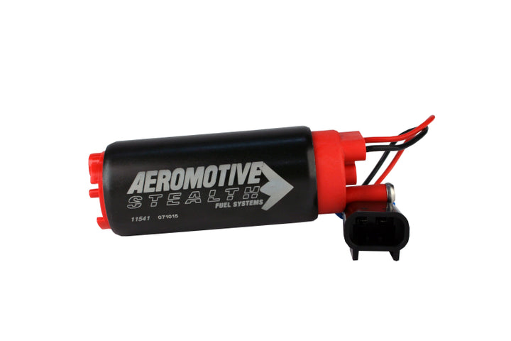 Aeromotive 340 Series Stealth In-Tank E85 Fuel Pump - Offset Inlet - Bull Strap