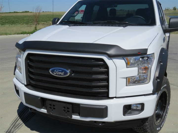EGR 15+ Ford F150 Superguard Hood Shield - Matte (303475) - Bull Strap