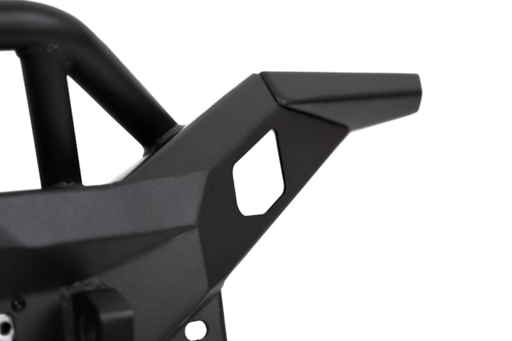 DV8 Offroad 07-18 Jeep Wrangler JK / 18-23 Wrangler JL / 20-23 Gladiator JT MTO Series Front Bumper - Bull Strap