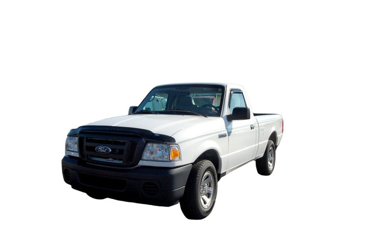AVS 99-11 Ford Ranger (Fixed Window) Ventvisor In-Channel Window Deflectors 2pc - Smoke - Bull Strap