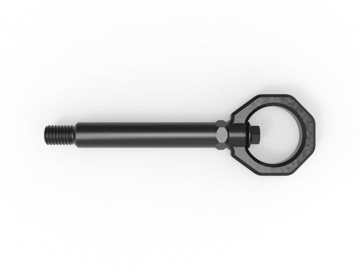 aFe 23-25 BMW M2 (G87) CONTROL Front / Rear Tow Hook - Black - Bull Strap