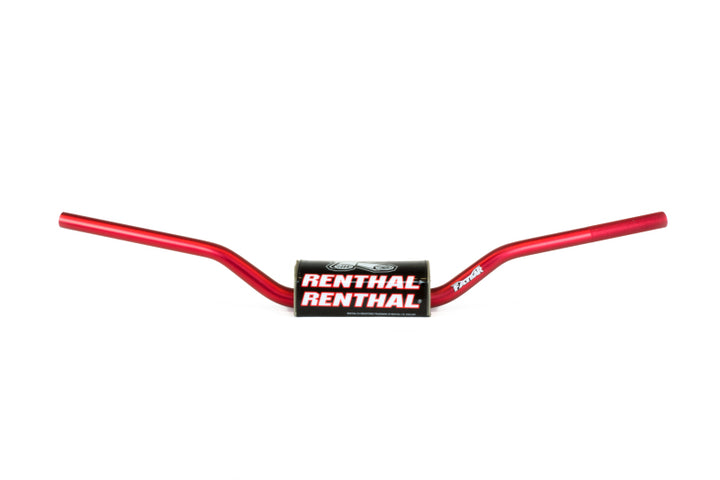 Renthal 04-20 Honda/Kawasaki RC Fatbar - Red - Bull Strap