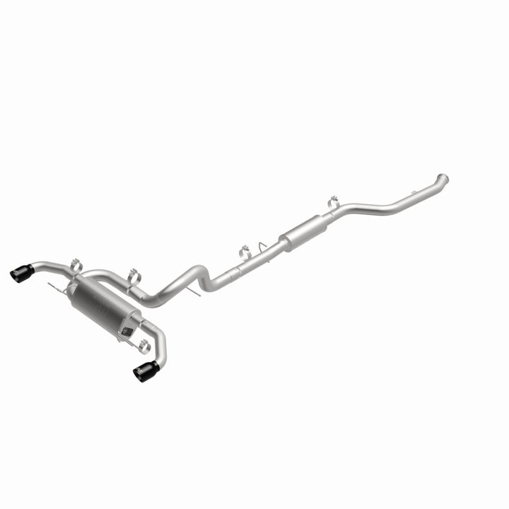 MagnaFlow 24-26 Ineos Grenadier Overland Series Black Chrome Cat-Back Performance Exhaust System - Bull Strap