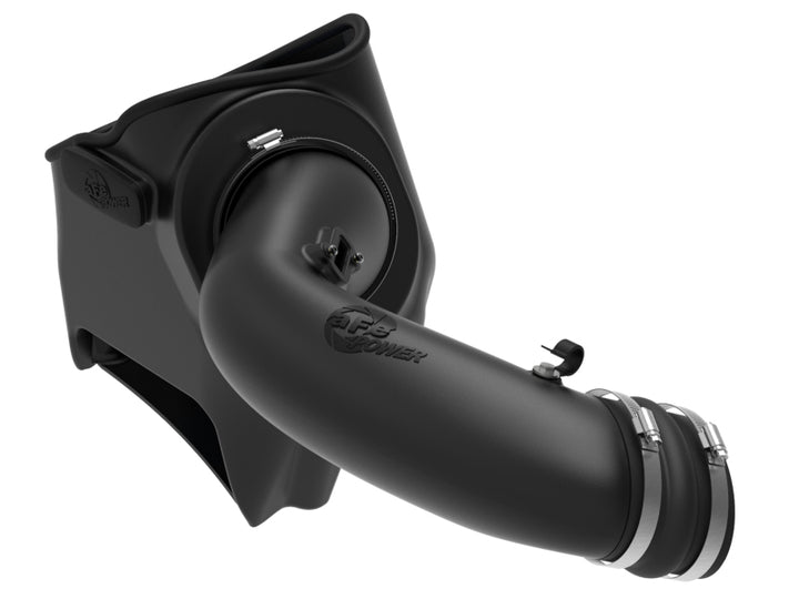 aFe Magnum FORCE Stage-2 Pro 5R Cold Air Intake System 17-18 Ford Diesel Trucks V8-6.7L (td) - Bull Strap