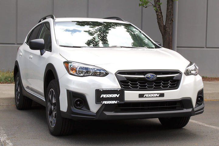 PERRIN 18-21 Subaru Crosstrek License Plate Delete - Black - Bull Strap