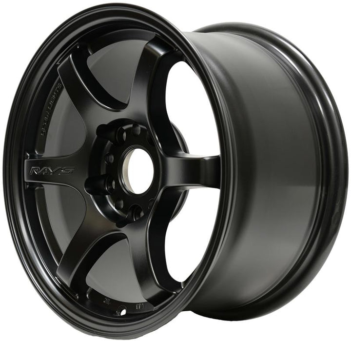 Gram Lights 57DR 15x8.0 +28 4x100 Semi Gloss Black Wheel - Bull Strap