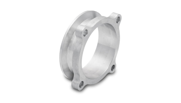 Vibrant 4 Bolt Flange 3in Round to 3in V-Band Transition - Bull Strap