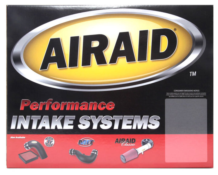 Airaid 01-04 Corvette C5 CAD Intake System w/ Tube (Oiled / Red Media) - Bull Strap