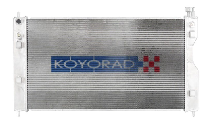 Koyo 17-22 Subaru Impreza 2.0L Non-Turbo / 18-22 Crosstrek 2.0/2.5L Non-Turbo Aluminum Radiator - Bull Strap