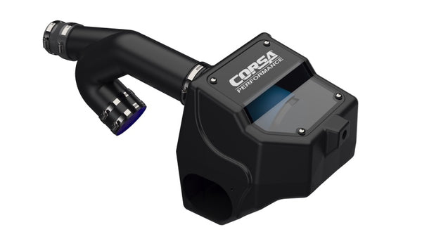 Corsa 17- Ford F-150 / 18-22 Ford Expedition 3.5L Ecoboost Cold Air Intake with Powercore Filter - Bull Strap