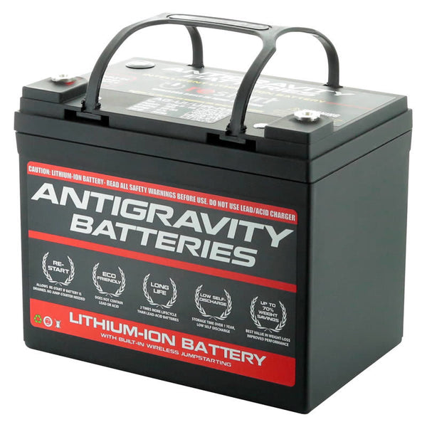 Antigravity U1/Group U1R Lithium Auto Battery w/Re-Start - Bull Strap