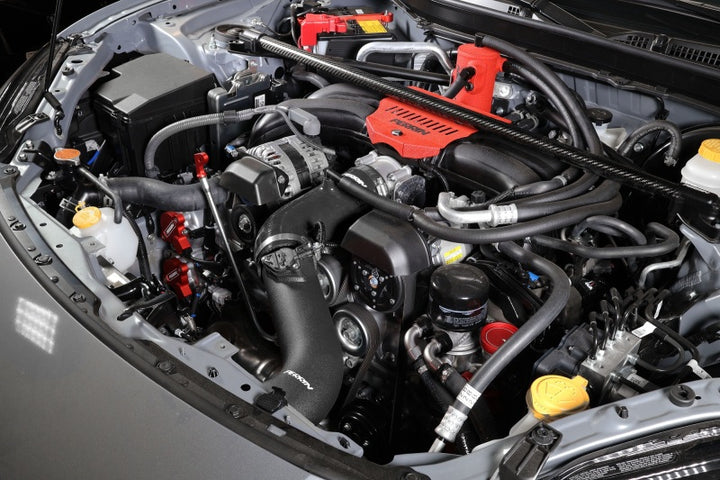 PERRIN 22-25 Subaru BRZ / Toyota GR86 Inlet Hose - Black - Bull Strap